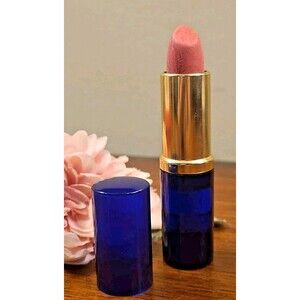 *READ* Estee Lauder 84 NAIVE ROSE Pure Color Long Lasting Lipstick GWP BLUE TUBE